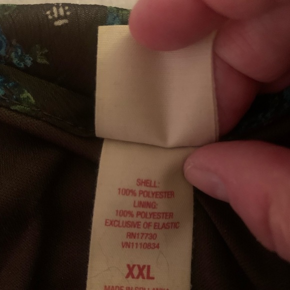 Mossimo Vintage 00s Brown Floral Mini Dress - Picture 10 of 14